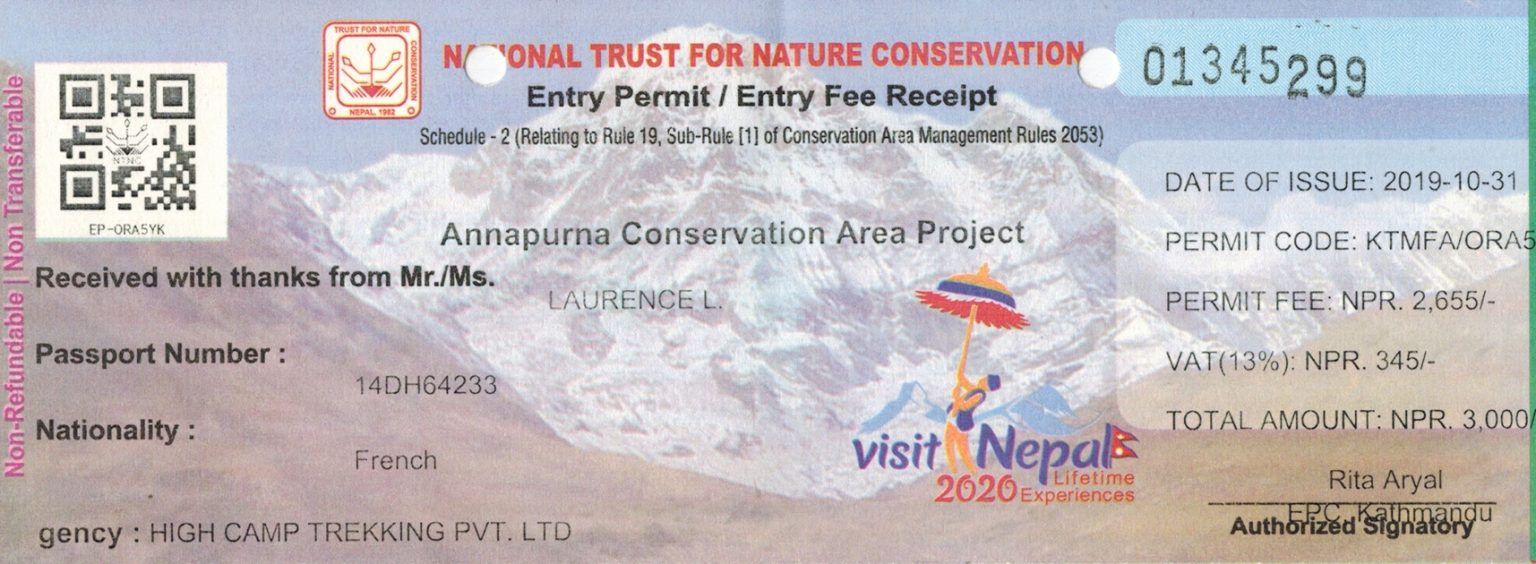 nepal travel pass