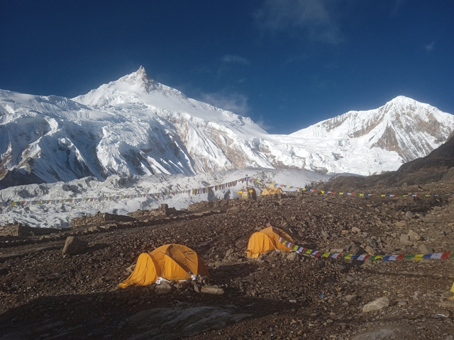 Manaslu Expedition Base Camp.