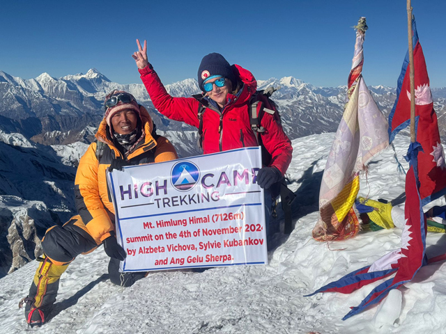 Summit of Himlung Himal